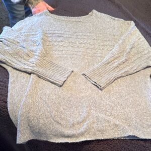 Maurices Light Gray Women's Sweater